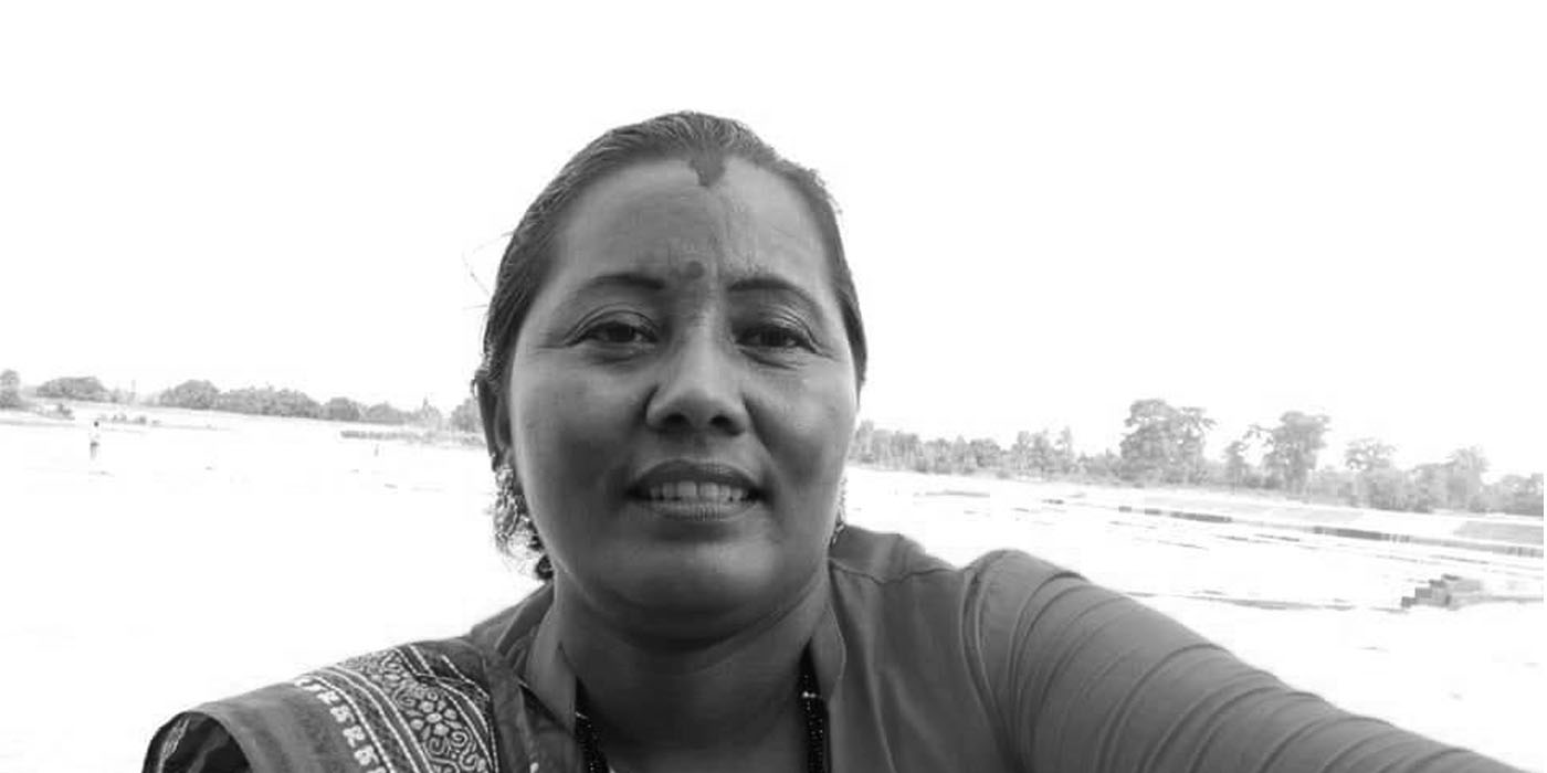 सप्तकोशी नगरपालिकाकी उपप्रमुख चौधरीको कोरोना संक्रमणका कारण मृत्यु